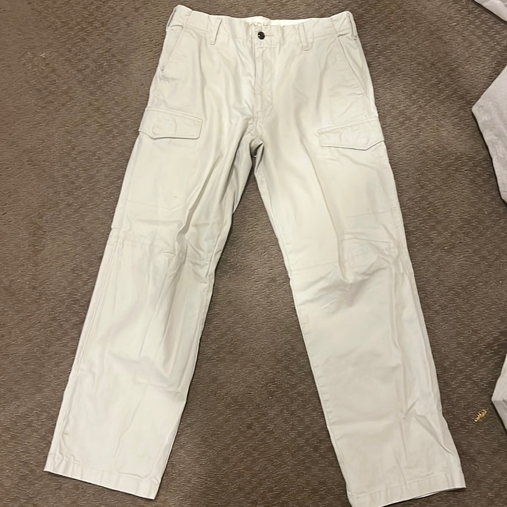 Mens cargo docker pants nwot 32x32